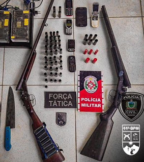 Policia Civil cumpriu mandados em Ouro Velho e Monteiro e prendeu quadrilha acusada de cometer assassinatos