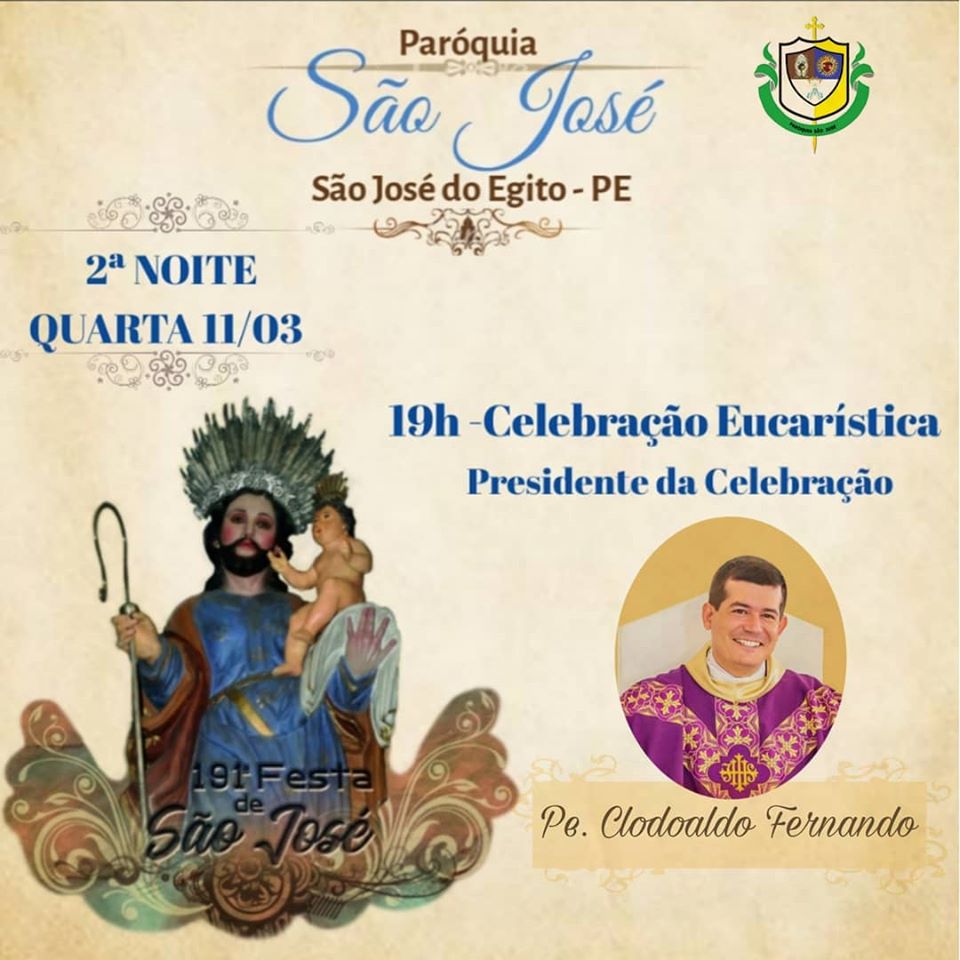 You are currently viewing Padre Clodoaldo Fernando celebra na 2ª noite da Festa de São José
