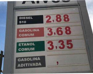 Read more about the article Gasolina segue baixando e já pode ser encontrada a R$ 3,68 na região do Pajeú