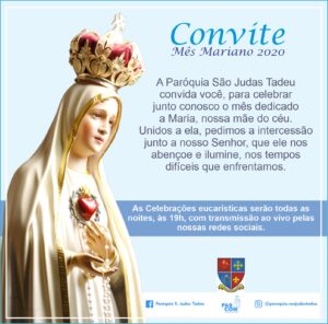 Read more about the article Paróquia de São Judas Tadeu começa celebrar mês mariano