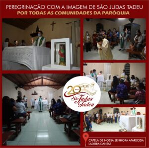 Read more about the article Imagem peregrina de São Judas Tadeu chega a 3ª comunidade rural em SJE