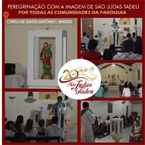 Read more about the article Paróquia de São Judas Tadeu iniciou peregrinação para celebrar jubileu de 20 anos