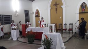 Read more about the article Imagem peregrina de São Judas Tadeu chegou a 7ª capela da paróquia