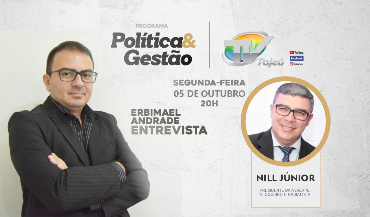 You are currently viewing Hoje o Programa Política e Gestão conversa com Nill Jr.
