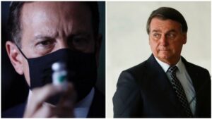 Read more about the article Como disputa entre Bolsonaro e Doria pode atrasar imunização dos brasileiros contra Covid-19