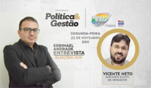 Read more about the article Programa Política e Gestão da TV Pajeú conversa com o suplente eleito de vereador Vicente Neto nesta segunda (23)