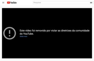 Read more about the article YouTube remove vídeos do canal do presidente Jair Bolsonaro