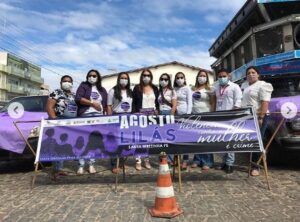 Read more about the article Movimento em Santa Terezinha chama atenção para o Agosto Lilás de combate a violência doméstica