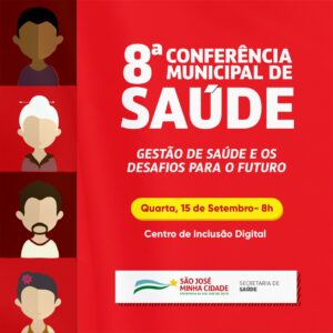 Conferência Municipal de Saúde acontece nesta quarta (15) em SJE