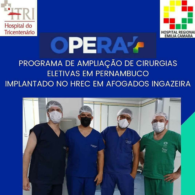 You are currently viewing Hospital Regional Emília Câmara adota o Programa Opera+ do Governo do Estado
