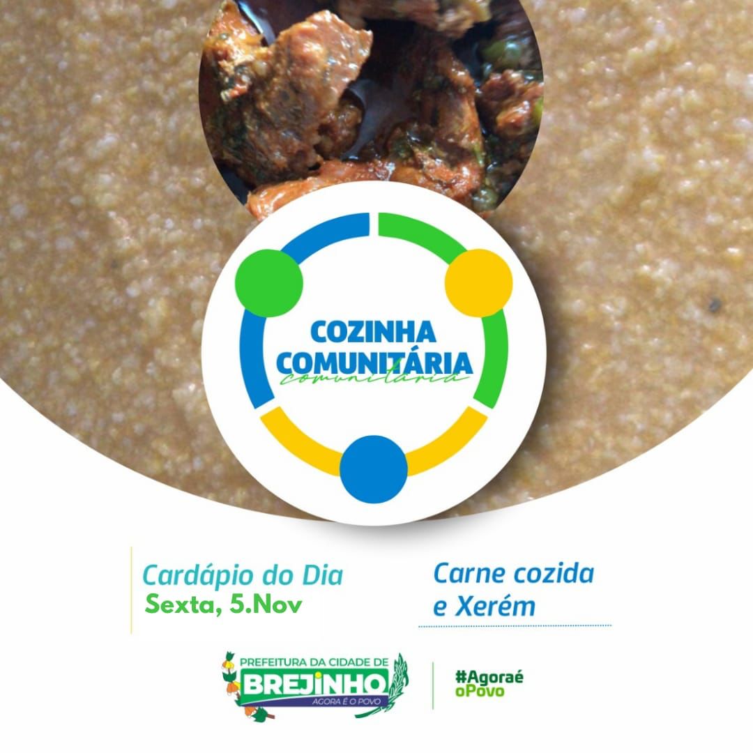 You are currently viewing Cozinha Comunitária de Brejinho distribui comida para cerca de 400 pessoas