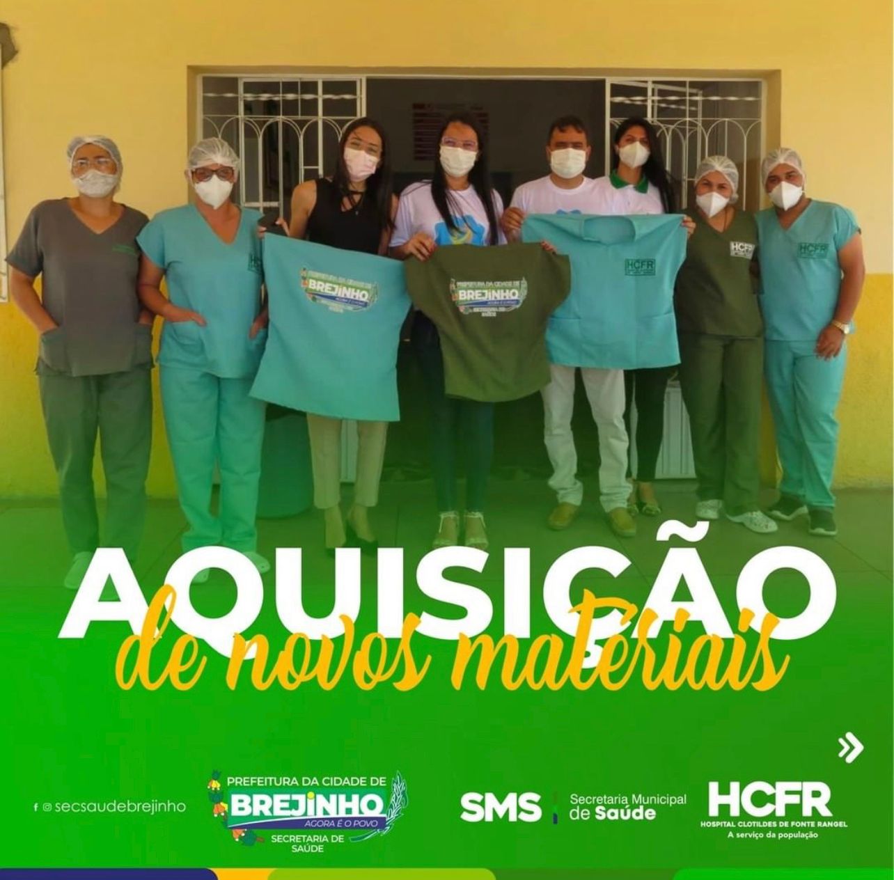 You are currently viewing Prefeitura de Brejinho entrega equipamentos para melhorar atendimento do Hospital Municipal