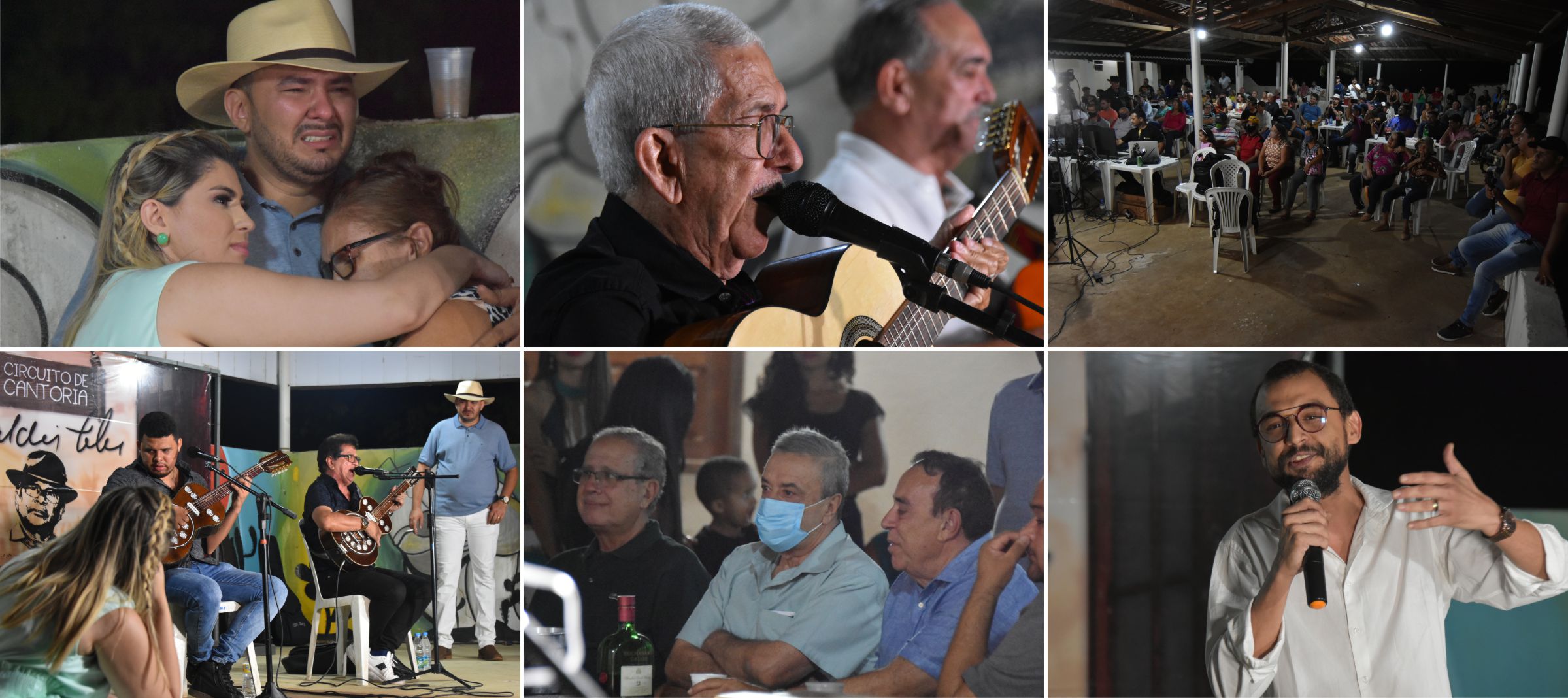 Homenagem a Valdir Teles reuniu pessoas de vários cantos do Brasil em SJE