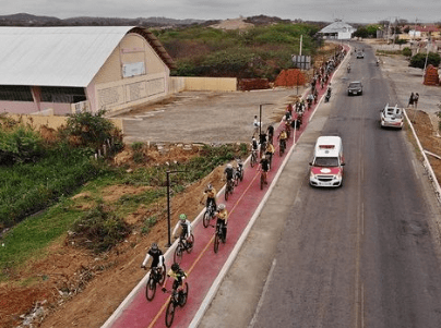 Prefeitura de Itapetim entregou ciclovia no fim de semana