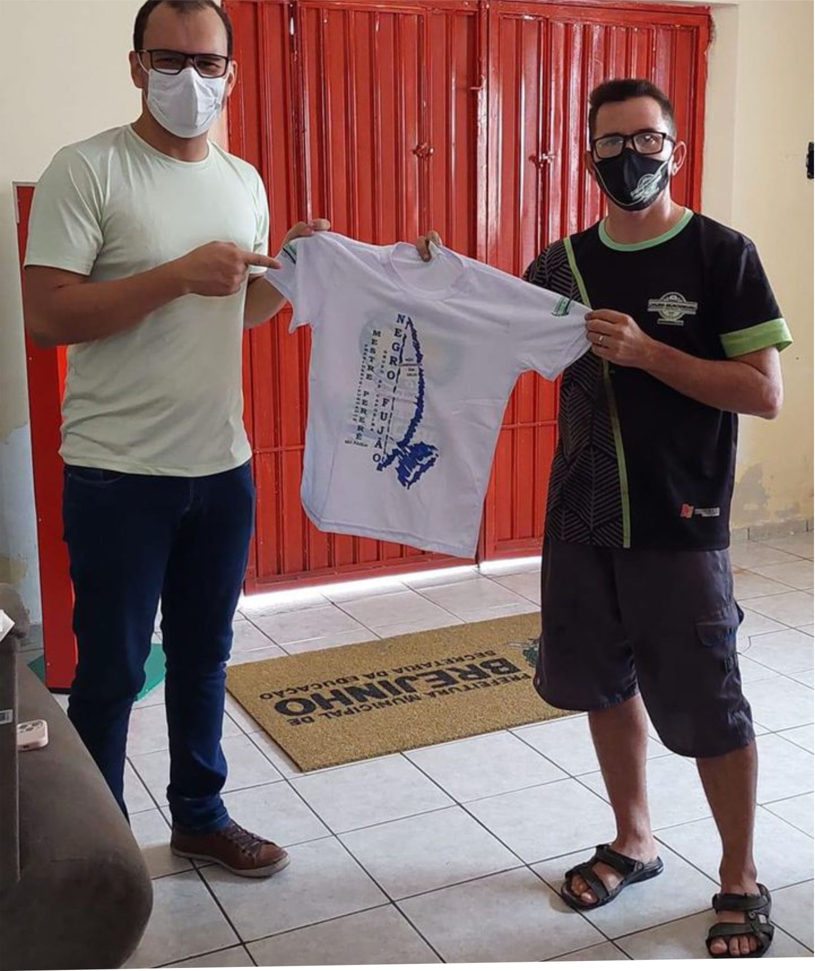 Prefeitura de Brejinho apoia Grupo de Capoeira Negro Fujão