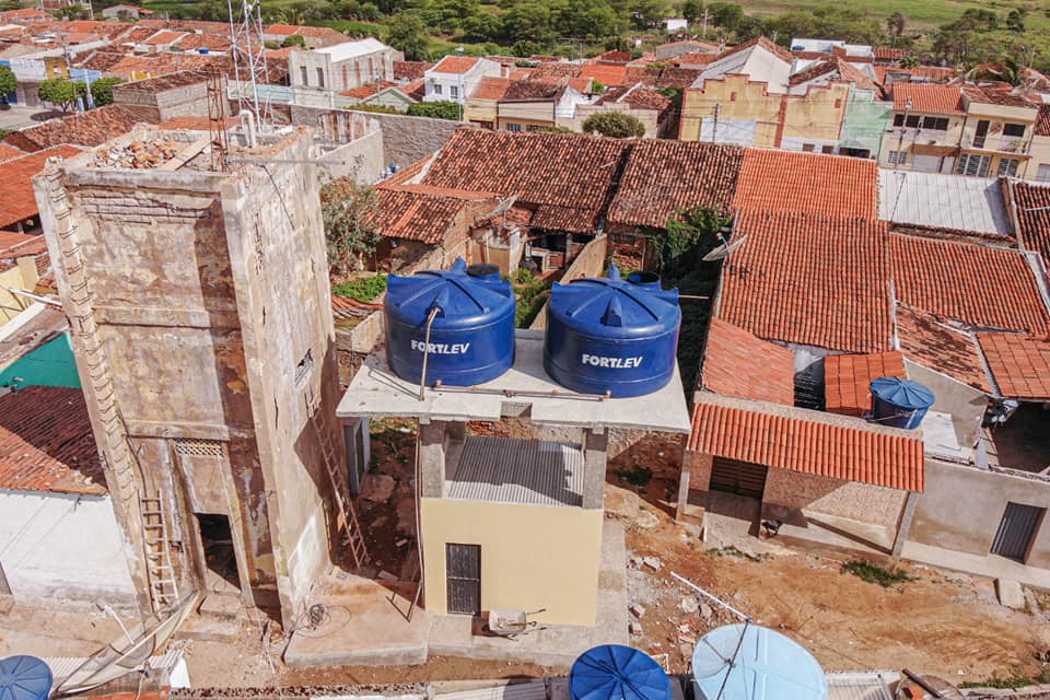 Read more about the article Prefeitura de Itapetim terminou  construção da nova caixa d´água de São Vicente