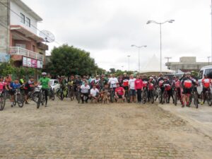 Read more about the article Comemoração dos 58 anos de Brejinho começou com Pedal da Emancipação no domingo (27)