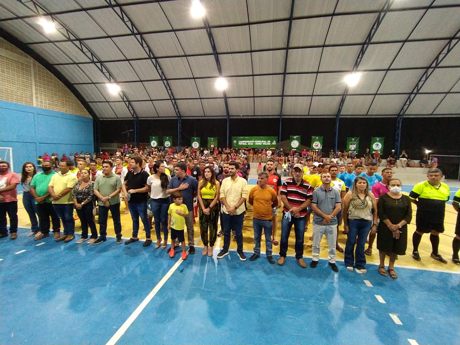 You are currently viewing Abertura do Campeonato Municipal de Futsal em Ouro Velho contou com grande participação popular