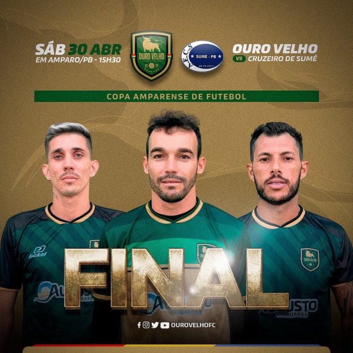 Read more about the article Ouro Velho F.C e Cruzeiro de Sumé decidem neste sábado o título da Copa Amparense de Futebol 2022