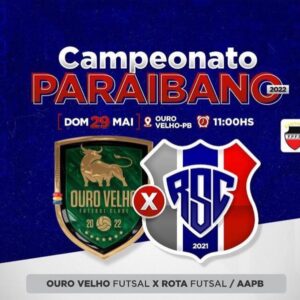 Read more about the article Ouro Velho FC volta a entrar em quadra neste domingo (29) pelo Campeonato Paraibano de Futsal