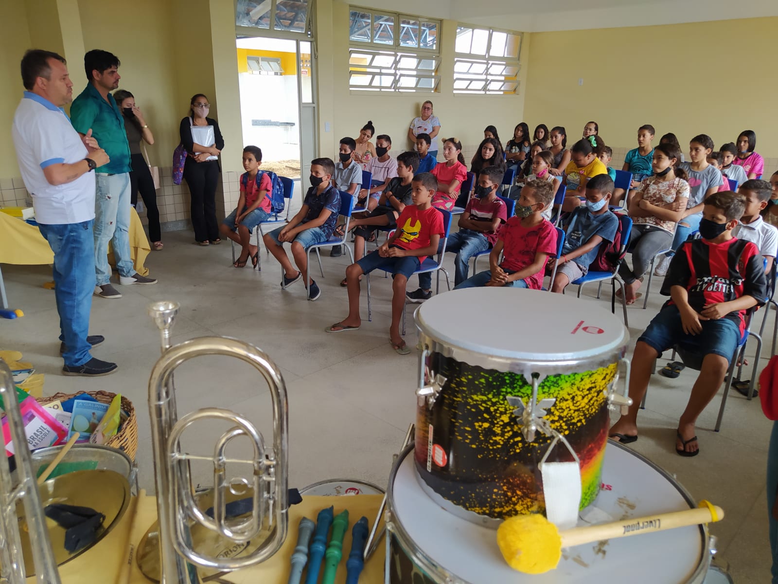 Secretário de educação de SJE participou do lançamento do Programa Brasil na Escola