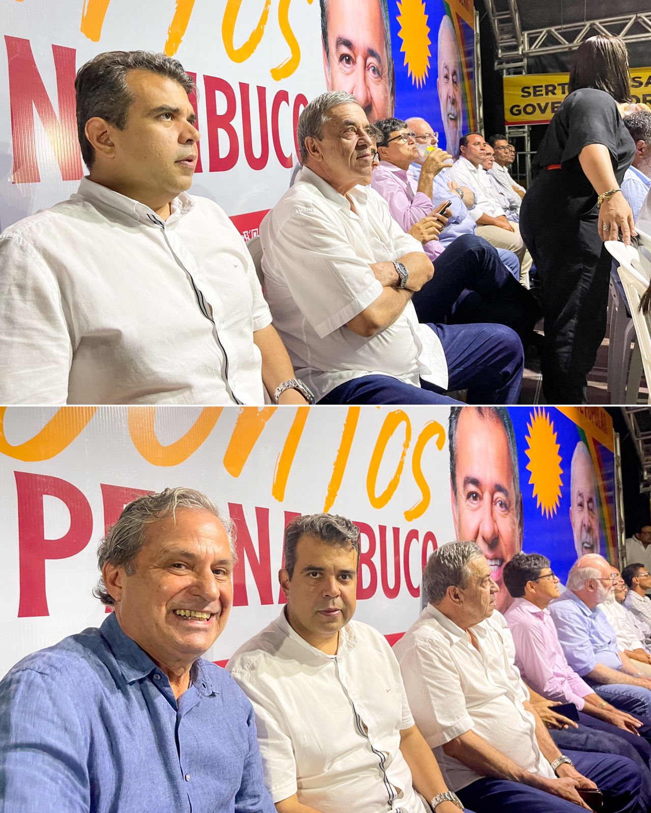 Paulo Jucá participou da agenda de Danilo Cabral no Moxotó