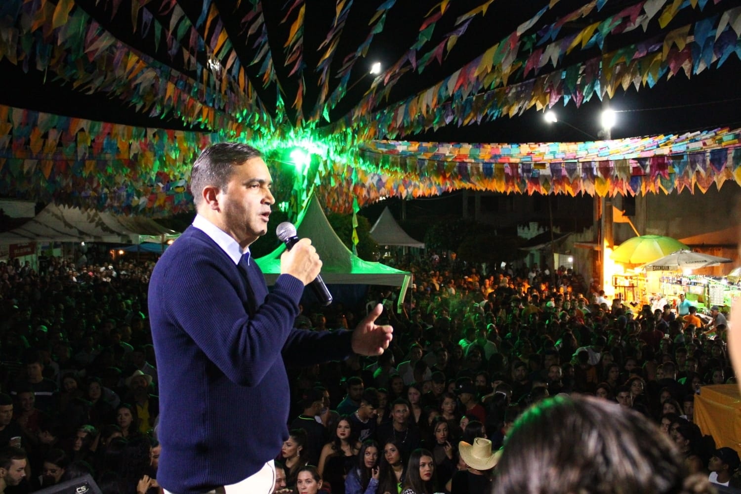 Na festa de Vila de Fátima prefeito de Brejinho anunciou R$ 3 milhões em investimentos
