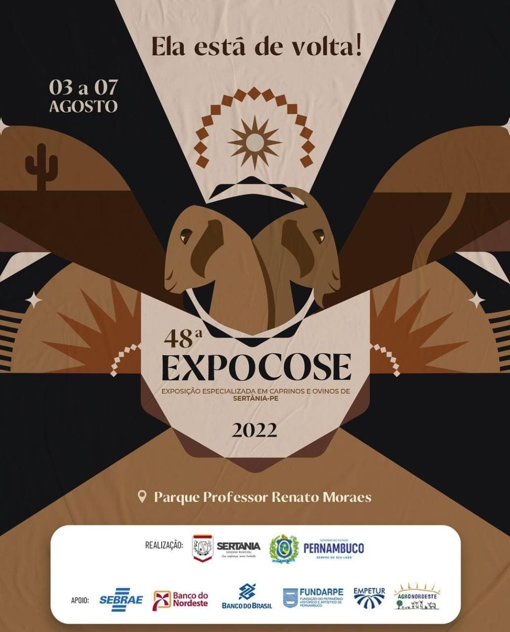 You are currently viewing Sertânia confirma tradicional Expocose para o mês de agosto