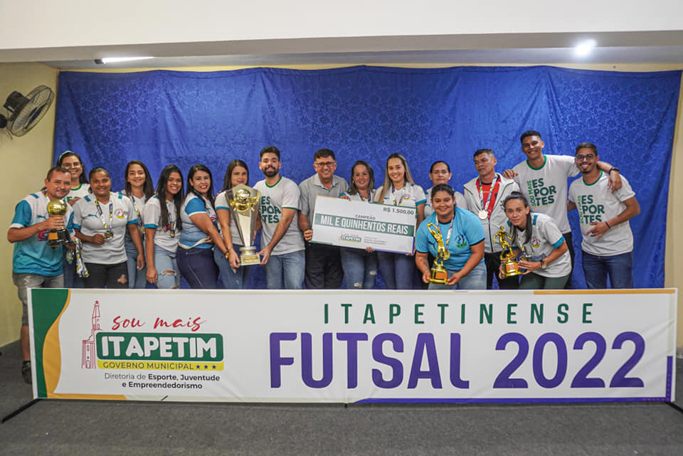 Governo de Itapetim realizou solenidade de entrega da premiação do campeonato itapetinense de futsal 2022