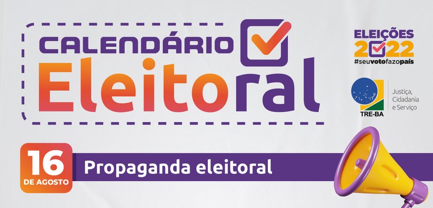 Read more about the article Propaganda eleitoral começa nesta terça