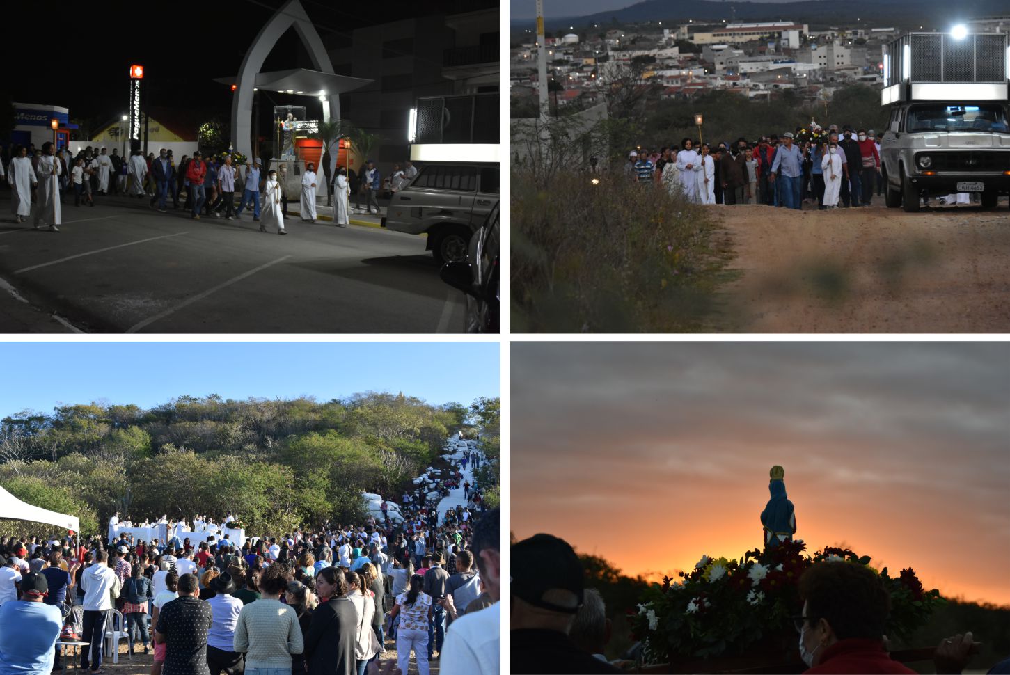 You are currently viewing Católicos celebraram tradicional Missa do Monte nesta segunda (15), em São José do Egito