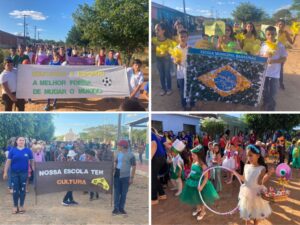 Read more about the article Escola Municipal de Baraúnas realizou desfile cívico no 7 de setembro