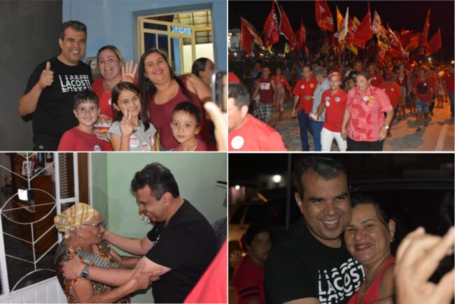 Read more about the article Paulo Jucá arrastou multidão em caminhada por Riacho do Meio
