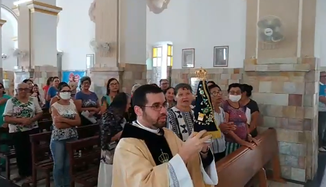 Read more about the article Católicos celebraram dia de Nossa Senhora Aparecida com missas em São José do Egito