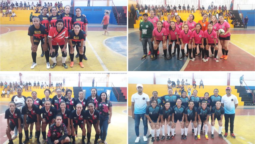 You are currently viewing Duas goleadas marcaram o inicio da 1ª Copa Feminina de Futsal de Brejinho