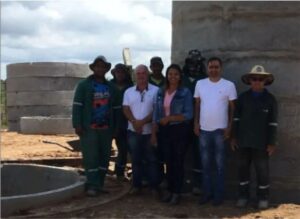 Read more about the article Prefeito visitou obra de abastecimento na zona rural de Brejinho