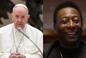 Read more about the article Papa Francisco está rezando pela saúde de Pelé, diz Rodrigo Garcia após encontro com o pontífice