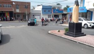 Read more about the article Alta velocidade provoca acidente na Avenida Central de Santa Terezinha