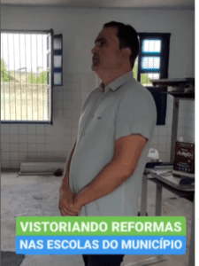 Read more about the article Prefeito de Brejinho vistoriou obras em escolas do município