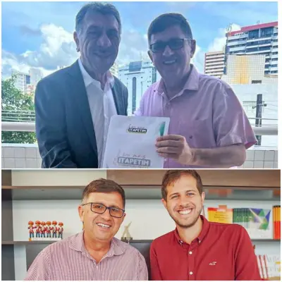 You are currently viewing Adelmo teve encontros com Pedro Campos e José Patriota em Recife
