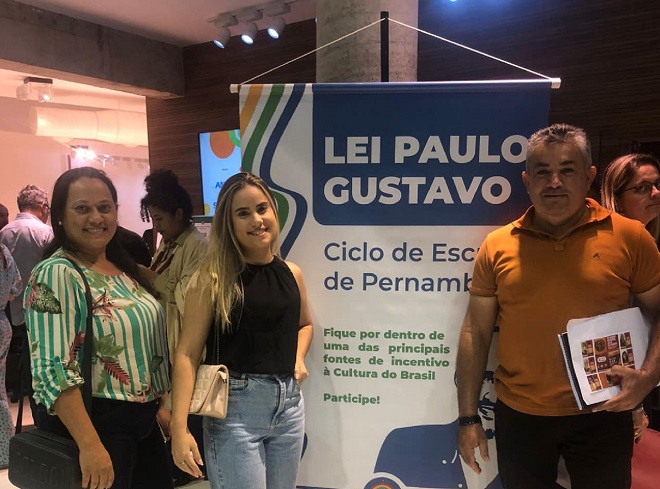 Read more about the article Equipe da Secretaria de Cultura de Itapetim participou de oficina sobre a Lei Paulo Gustavo em Garanhuns
