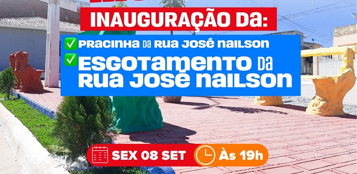 Read more about the article Prefeitura vai inaugurar praça e rede de esgotamento sanitário em SJE