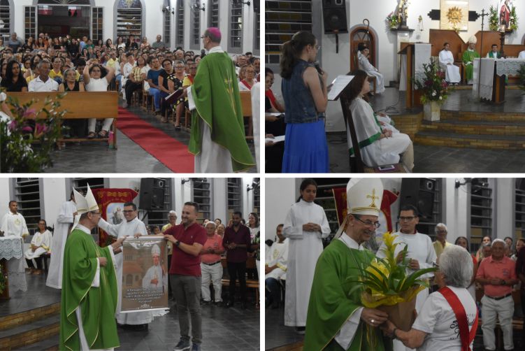 Read more about the article Centenas de fies participaram do encerramento da Festa de São Judas Tadeu