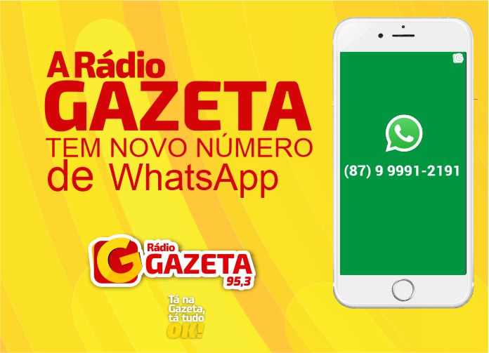 Read more about the article Rádio Gazeta FM 95,3 tem novo número de whatsapp