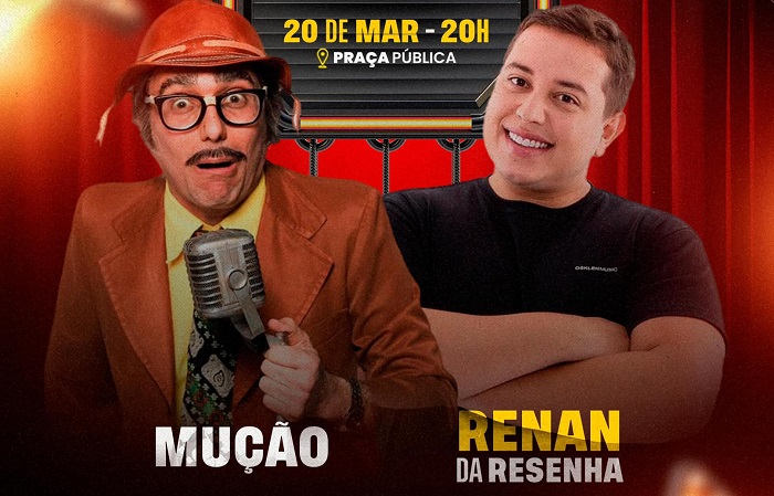 Read more about the article Itapetim terá show de humor com Mução e Renan da Resenha