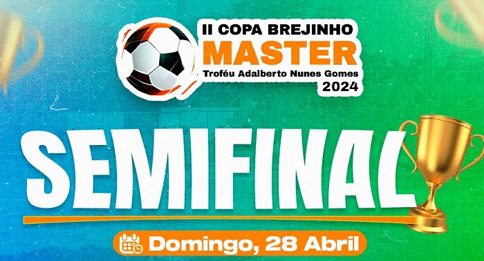 Read more about the article Copa Brejinho Master de futebol terá escolha dos finalistas no próximo fim de semana