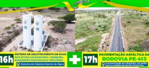 Read more about the article Prefeitura de Brejinho confirma inauguração de rodovia e sistema de abastecimento para sexta (28)