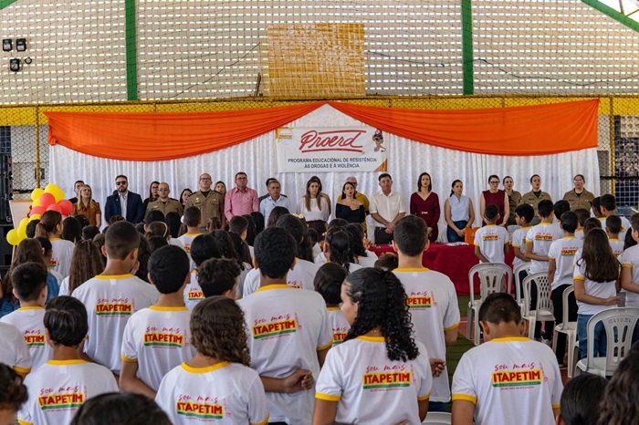 Read more about the article Itapetim realizou formatura do PROERD com mais de 200 alunos da rede municipal