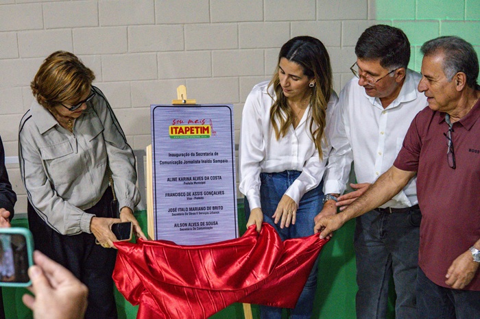 Read more about the article Inaugurada sede da Secretaria de Comunicação de Itapetim