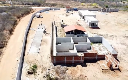 Read more about the article Obra do abatedouro de animais avança em Brejinho